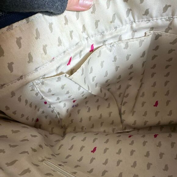 Sakroots Sak Roots Meadow Medium Straw Tote/Handbag Sun Starburst READ - Picture 10 of 10